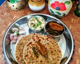 सत्तू का पराठा और रायता Sattu Paratha Aur Raita रेसिपी चरण 6 फोटो