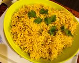 A picture of step 5 of Punjabi chana dal khichdi.