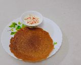 A picture of step 6 of Sattu Chilla.