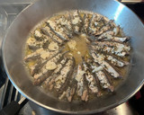 Foto del passaggio 7 della ricetta 173 • “Alici in tortiera” (in padella, ricetta napoletana)