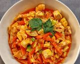 Foto langkah ke 5 dari resep Tumis Tahu Bumbu Merah.