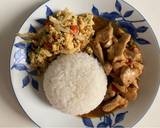 ไก่กระเทียมพริกขี้หนู วิธีทำสูตร 4 รูป