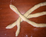 A picture of step 10 of Challa bread.