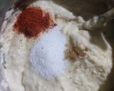 A picture of step 2 of Urad dal Kadhi.