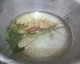 A picture of step 1 of Kahwa.