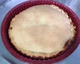 Une image de l'étape 6 de Tarte renversée aux pêches de vigne et amandes.