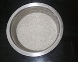 A picture of step 2 of Bengali Aloo posto.
