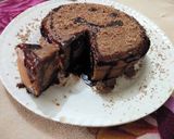 A picture of step 6 of Wheat flour chocolate Sponge cake.