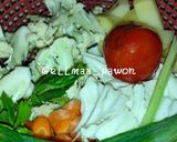 Foto langkah ke 1 dari resep Sop kembang Kol Bakso.