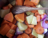 Foto del paso 1 de la receta: Crema de calabaza y zanahoria
