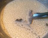A picture of step 3 of Sabudana Kheer.
