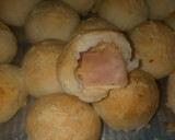 Foto del paso 7 de la receta: Pancitos rellenos de jamón y queso 🍞