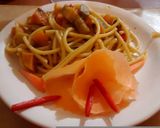 Foto del paso 8 de la receta: Bucatini con vegetales salteados (vegetariana y fácil)