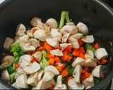 A picture of step 3 of Mushroom Vegetable Soup.