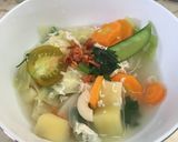 Foto langkah ke 6 dari resep 🍲 Sup Bening Serabut.