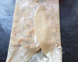 A picture of step 5 of Cheesechapati#themechallenge.