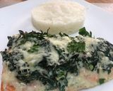 Foto del paso 11 de la receta: Salmón a la rockerfeller con el toque sonorense