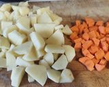 A picture of step 2 of Potato, Carrot, and Egg Salad.
