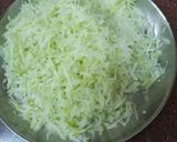 A picture of step 1 of Raw papaya kofta curry.