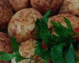Foto do passo 14 de Croquete de arroz com queijo muçarela e parmesão