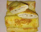 รูปขั้นตอนการทำที่ 8 ของ ขนมปังโรลไส้กล้วยหอม (Banana Bread Roll)