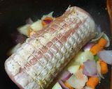 Pas rețetă Cotlet de porc fiert în lapte cu piure de cartof și dovleac 1 fotografie