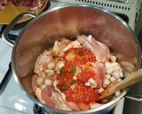 รูปขั้นตอนการทำที่ 4 ของ ขนมจีนแกงป่ากองทัพไก่