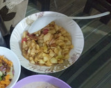 A picture of step 3 of Juicy Fruit Chaat.