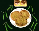 A picture of step 5 of Matar Paratha.