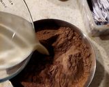 A picture of step 5 of Cherry Chocolate Trifle.