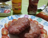 Foto del paso 5 de la receta: Hamburguesas caseras con ketchup y mostaza