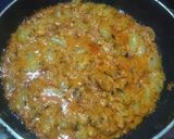 A picture of step 3 of Shahi Angoor Curry.
