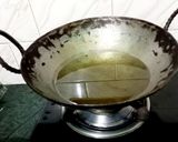 A picture of step 2 of Sabudana Vada.