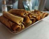 Hình bước làm 1 của món Bánh gạo giòn tan