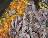Foto langkah ke 4 dari resep Oseng Daging Pedas.