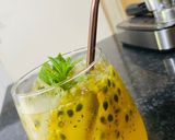 A picture of step 5 of Passion Lemonade Cooler.