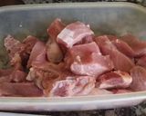 Foto del paso 1 de la receta: Carre de cerdo a mi estilo con arroz al azafrán