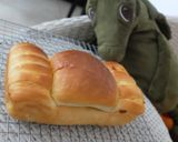 Foto langkah ke 8 dari resep Roti Manis (plain/with fillings: choc/cheese/sausage).