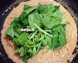 粉紅醬菠菜義大利麵（無奶油。低卡清爽。15分鐘）食譜步驟8照片