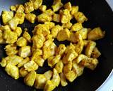 Borsós-currys csirke fusilli tésztával recept lépés 2 foto