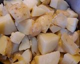 A picture of step 6 of Lamb stew with Pecorino Romano Mash.