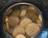 Foto del paso 1 de la receta: Bolones de queso con chicharrón de pollo