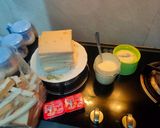 Hình bước làm 2 của món Bánh sữa chua phô mai đơn giản