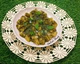 फलाहारी हरियाली आलू (व्रत वाले हरियाली आलू) रेसिपी चरण 6 फोटो