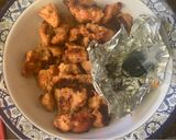 A picture of step 1 of Chicken tikka wrap.