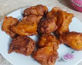 A picture of step 6 of Chicken pakoray.