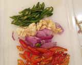 Foto langkah ke 4 dari resep Tumis sayur warna (jamur tiram, kacang panjang, tahu kotak) 🍁🌱.
