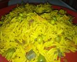 Classy yellow fried rice recipe step 5 photo