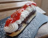 Foto del paso 10 de la receta: Eclair de nata y fresas (varios formatos)
