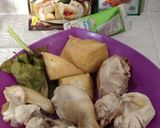 Foto langkah ke 2 dari resep Opor Ayam & Tahu Bumbu Kuning.